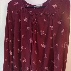 Hollister long sleeve top